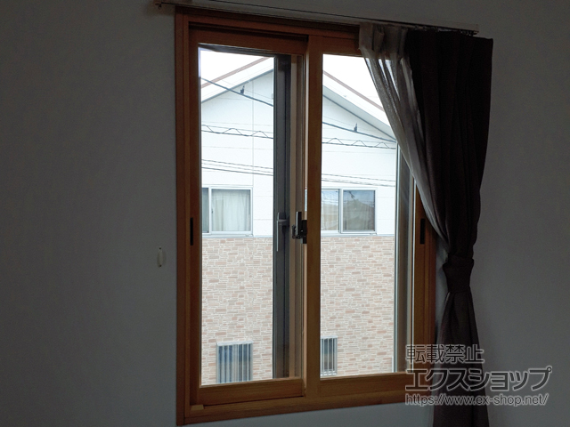 山梨県中央市のの二重窓（内窓） インプラス ダストバリア仕様 引違い窓 2枚建 施工例