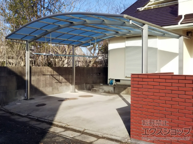 茨城県鹿嶋市ののカーポート レイナツインポートグラン　積雪〜20cm対応 施工例