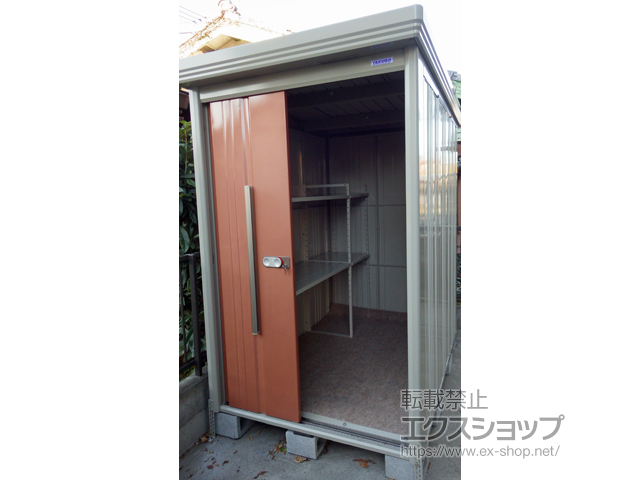 東京都小金井市のの物置・屋外倉庫 Mr.ストックマンダンディ 多雪型 結露減少型 1316×1922×2110（ND-Z1319-Y） ND-Z1319-Y-T 施工例