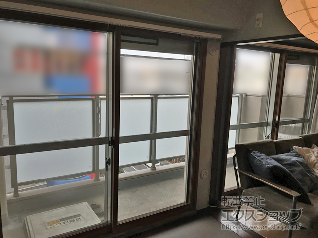 東京都新宿区のの二重窓（内窓） インプラス ダストバリア仕様 引違い窓 2枚建 施工例