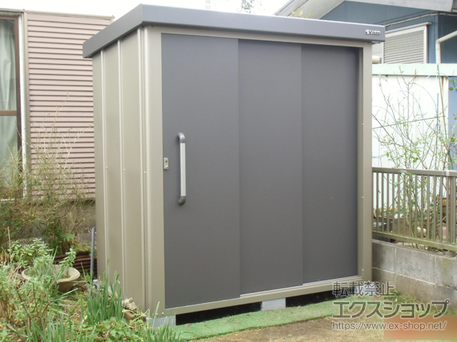千葉県君津市のの物置・屋外倉庫 エスケーエイト SK8-70 一般型 1800×1200×1940 SK8-70-GK 施工例