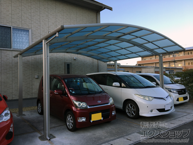 福岡県宮若市ののカーポート レイナツインポートグラン　積雪〜20cm対応 施工例