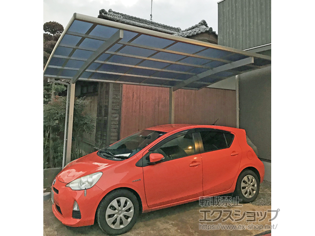 福岡県福岡市ののカーポート レイナポートグラン 積雪〜20cm対応 施工例
