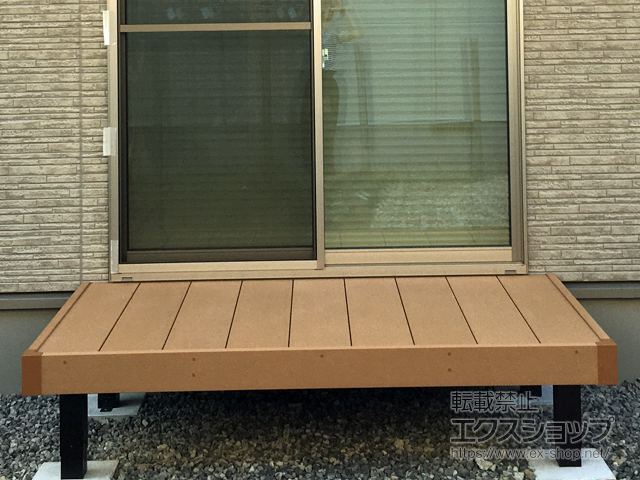 山形県天童市ののウッドデッキ マージウッドデッキ 施工例