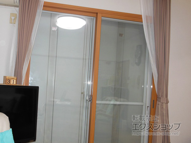 神奈川県秦野市のの二重窓（内窓）、玄関ドア インプラス ダストバリア仕様 引違い窓 2枚建 施工例