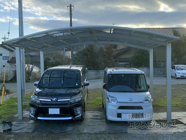 群馬県高崎市ののカーポート レイナツインポートグラン　積雪〜20cm対応 施工例