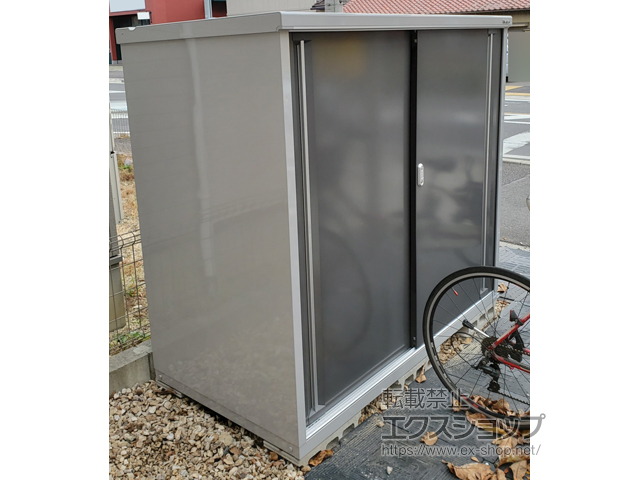 愛知県知立市のの物置・屋外倉庫 シンプリー 一般型 1740×905×1603 MJX-179D-PG 施工例