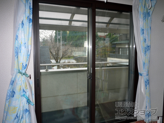 東京都町田市のの二重窓（内窓） インプラス ダストバリア仕様 引違い窓 2枚建 施工例