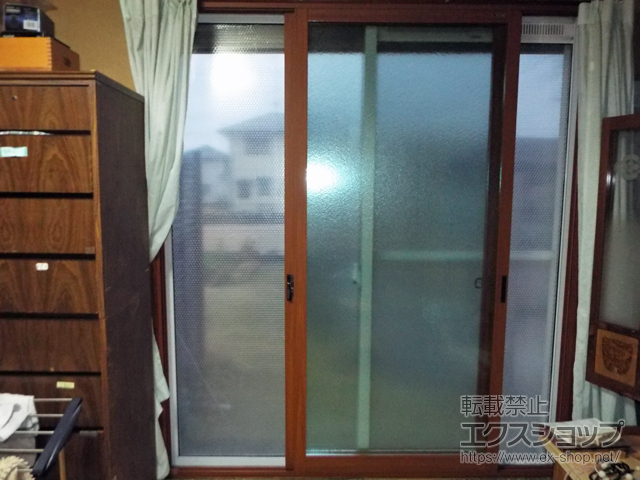 茨城県石岡市のの二重窓（内窓） インプラス ダストバリア仕様 引違い窓 2枚建 施工例