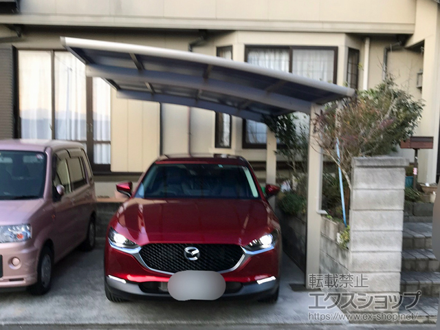 大分県日田市ののカーポート レイナポートグラン　積雪〜20cm対応 施工例