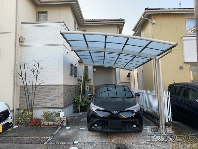 愛知県瀬戸市ののカーポート レイナポートグラン　積雪〜20cm対応 施工例