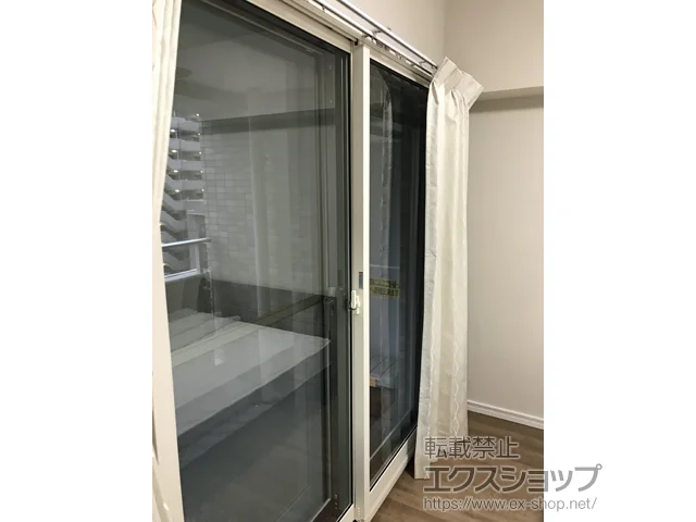 大阪府大阪市のLIXIL リクシル（トステム）の内窓（二重窓・二重サッシ） インプラス ダストバリア仕様 引違い窓 2枚建 施工例