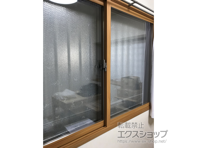 千葉県松戸市のの二重窓（内窓） インプラス ダストバリア仕様 引違い窓 2枚建 施工例