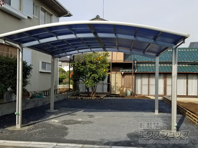 東京都東村山市ののカーポート レイナツインポートグラン　積雪〜20cm対応 施工例