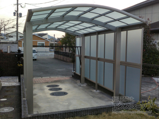 福岡県大牟田市ののカーポート レイナワンポートグランZ　積雪〜20cm対応 施工例