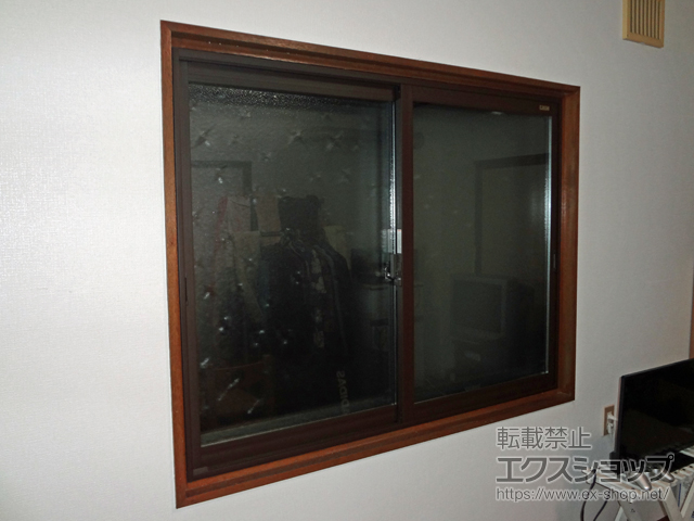 北海道札幌市のの二重窓（内窓） インプラス ダストバリア仕様 引違い窓 2枚建 施工例