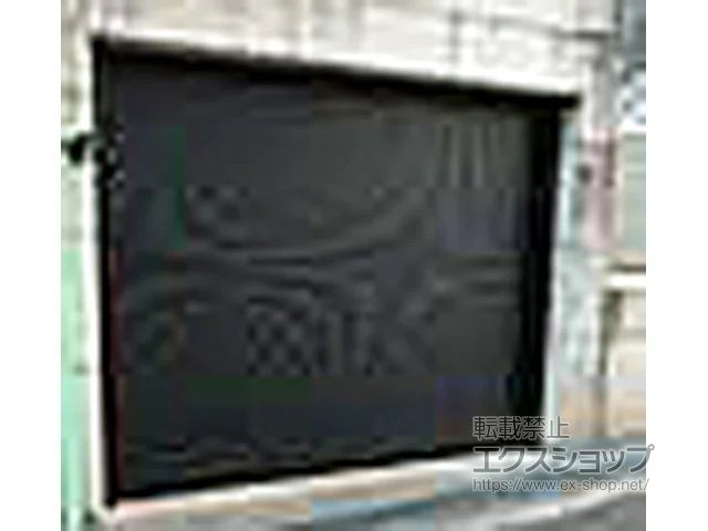 兵庫県神戸市のLIXIL リクシル(トステム)のガレージシャッター ガレージシャッタークワトロ 電動式 内部付タイプ ※外部停電時開閉機構 施工例