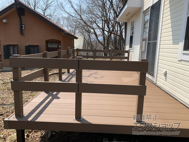 栃木県那須郡那須町ののウッドデッキ リウッドデッキ 200 施工例