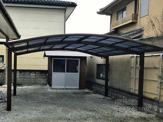 福岡県田川郡福智町ののカーポート レイナツインポートグラン　積雪〜20cm対応 施工例