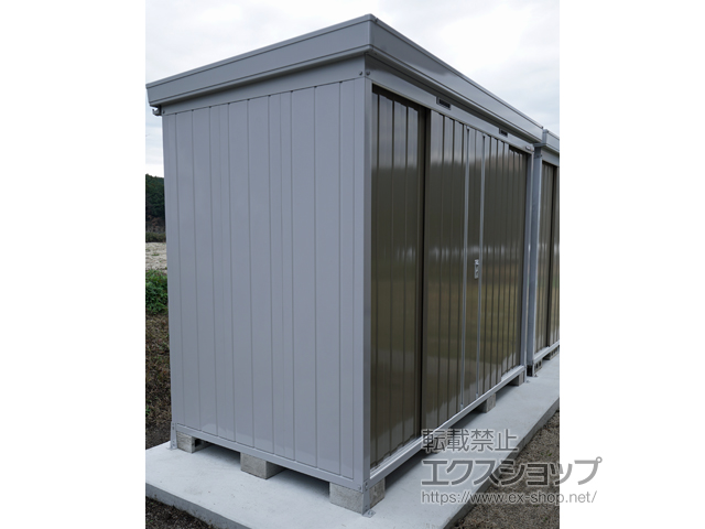 熊本県阿蘇郡西原村のの物置・屋外倉庫 ネクスタ 一般型 2630×1370×2020（NXN-36S） NXN-36S-MB 施工例
