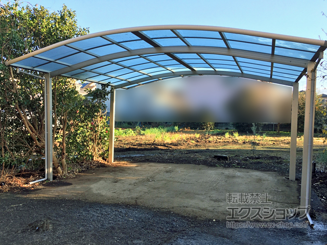 千葉県野田市ののカーポート レイナツインポートグラン　積雪〜20cm対応 施工例