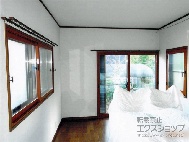 千葉県佐倉市のの二重窓（内窓） インプラス ダストバリア仕様 引違い窓 2枚建 施工例