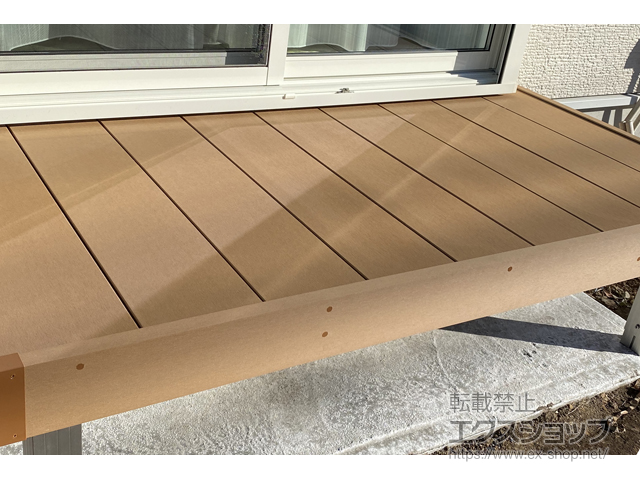 埼玉県坂戸市ののウッドデッキ リウッドデッキ 200 施工例