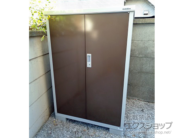 東京都練馬区のの物置・屋外倉庫 アイビーストッカー 1100×905×1603（BJX-119D） BJX-119D-TB 施工例