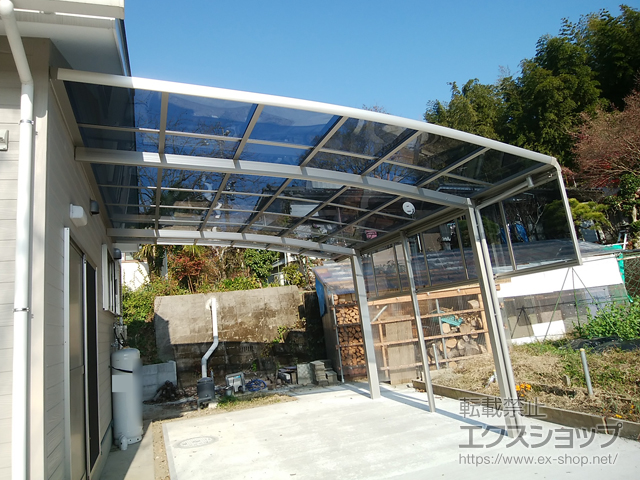 福岡県大牟田市ののカーポート レイナベーカポートグラン　積雪〜20cm対応 施工例