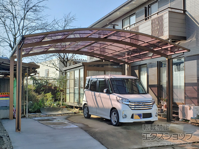 千葉県八街市ののカーポート レイナツインポートグラン　積雪〜20cm対応 施工例