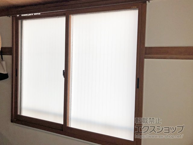 香川県高松市のの二重窓（内窓） インプラス ダストバリア仕様 引違い窓 2枚建 施工例