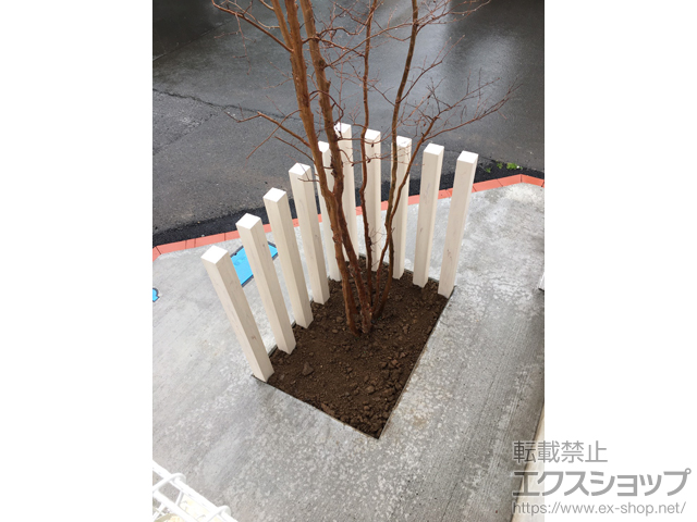 神奈川県平塚市ののフェンス・柵 スレンダーポール 施工例