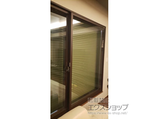 東京都八王子市のLIXIL リクシル（トステム）の内窓（二重窓・二重サッシ） インプラス ダストバリア仕様 引違い窓 2枚建 施工例