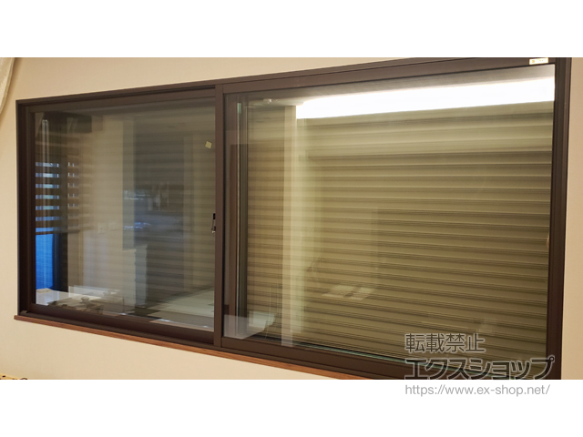 東京都八王子市のの二重窓（内窓） インプラス ダストバリア仕様 引違い窓 2枚建 施工例