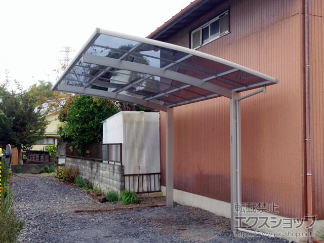 埼玉県深谷市ののカーポート プレシオスポート 積雪〜20cm対応 施工例