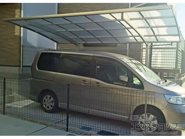 神奈川県横浜市ののカーポート プレシオスポート 積雪〜20cm対応 施工例