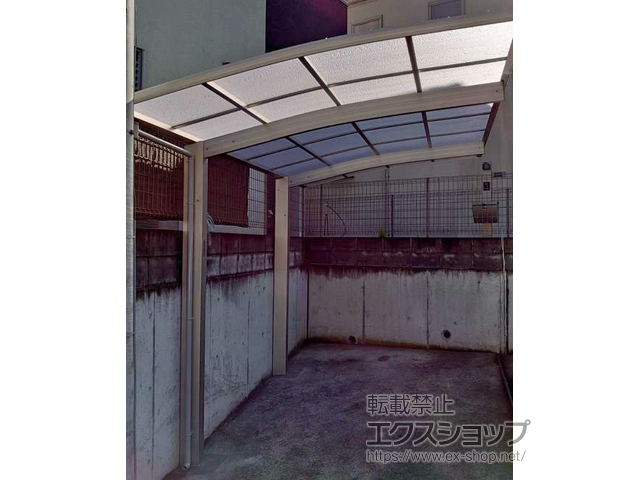 神奈川県横浜市ののカーポート プレシオスポート 積雪〜20cm対応 施工例