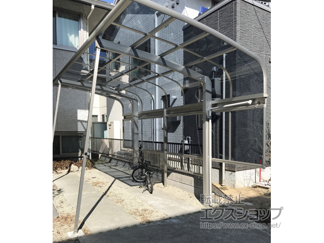 岡山県倉敷市ののカーポート レイナキャップポートグラン　積雪〜20cm対応 施工例