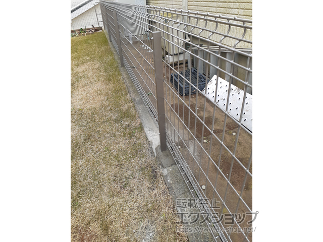 千葉県千葉市ののフェンス・柵 ユメッシュHR型 フリー支柱タイプ 施工例