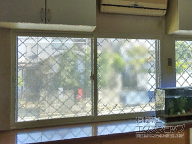 千葉県船橋市のの二重窓（内窓） インプラス ダストバリア仕様 引違い窓 2枚建 施工例