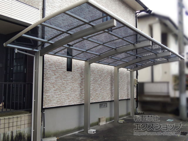 宮城県多賀城市ののカーポート レイナポートグラン50 延長 積雪50cm対応 施工例