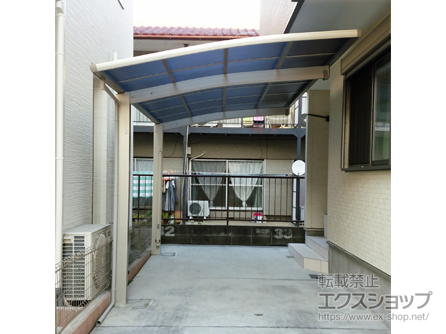 神奈川県川崎市ののカーポート プレシオスポート 積雪〜20cm対応 施工例