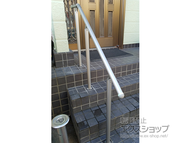 埼玉県春日部市ののフェンス・柵 パルトナーUDフェンス1型（手すり）笠木のみタイプ 施工例