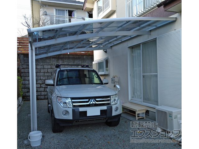 鹿児島県姶良市ののカーポート レイナベーカポートグラン　積雪〜20cm対応 施工例