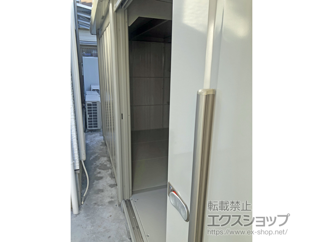 兵庫県姫路市のの物置・屋外倉庫 Mr.ストックマンダンディ 一般型 4415×1922×2110 ND-4419-W 施工例