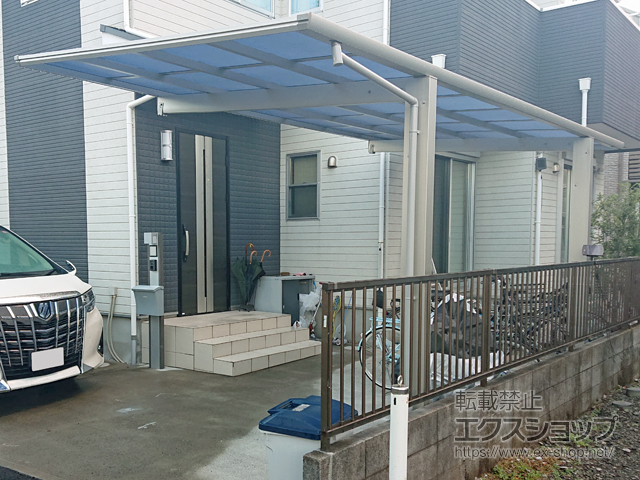 東京都小平市ののカーポート エフルージュグラン　積雪〜20cm対応 施工例