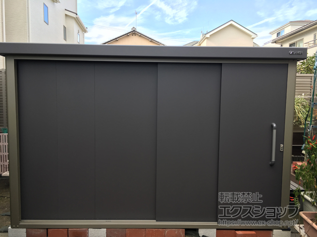 愛知県名古屋市のの物置・屋外倉庫 エスケーエイト SK8-180 一般型 3000×2000×1940 SK8-180-GK 施工例