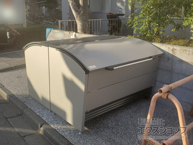 神奈川県横浜市ののゴミステーション ダストピット Rタイプ DPRA-1507 800L 施工例