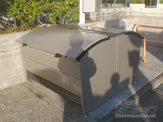 神奈川県横浜市ののゴミステーション ダストピット Rタイプ DPRA-1507 800L 施工例