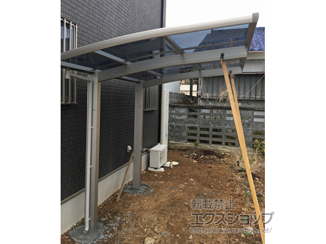 静岡県沼津市ののサイクルポート・駐輪場 プレシオスポート ミニ 積雪〜20cm対応 施工例